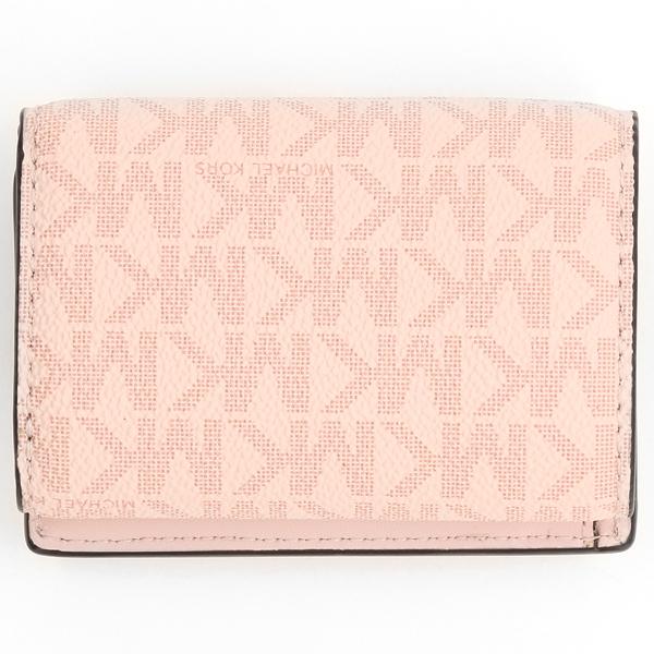 マイケルコース XS FLAP TRIFOLD ウォレット ピンク MICHAEL KORS（マイケルコース） 財布 GREENWICH XS FLAP TRIFOLD