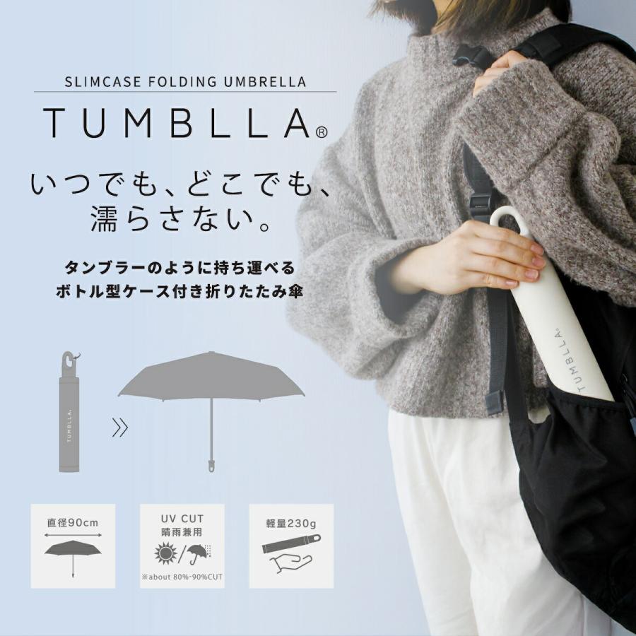 SNSで話題／【ボトル型ケース付き折り畳み傘】タンブラー 型