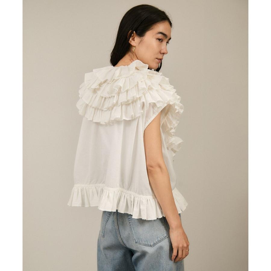 crinkle crinkle crinkle 別注フリルポンチョ ブラウス