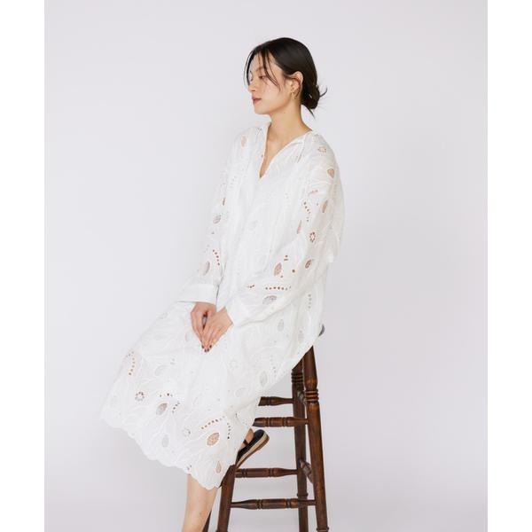 レースカフタンワンピース《la veille by SUPERIOR CLOSET》の画像