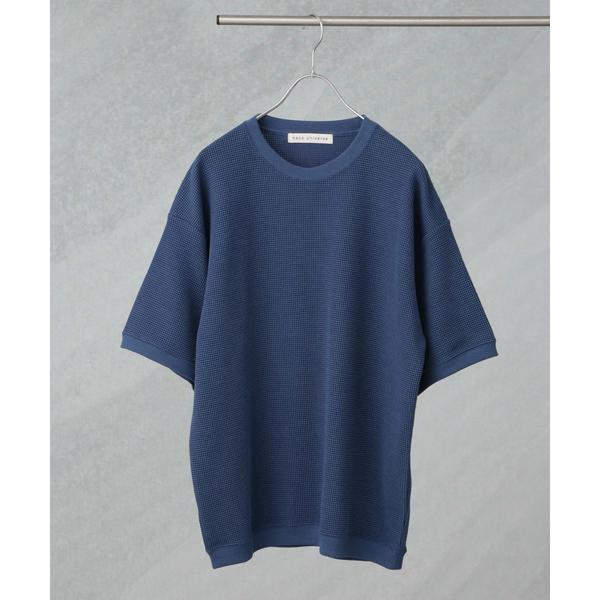 テックワッフルクルーネックTシャツ 半袖 | 