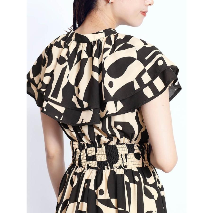 フェンネル（FENNEL）/ジオメトリックフリルオールインワン FENNEL（フェンネル） ジオメトリックフリルオールインワン : マルイ