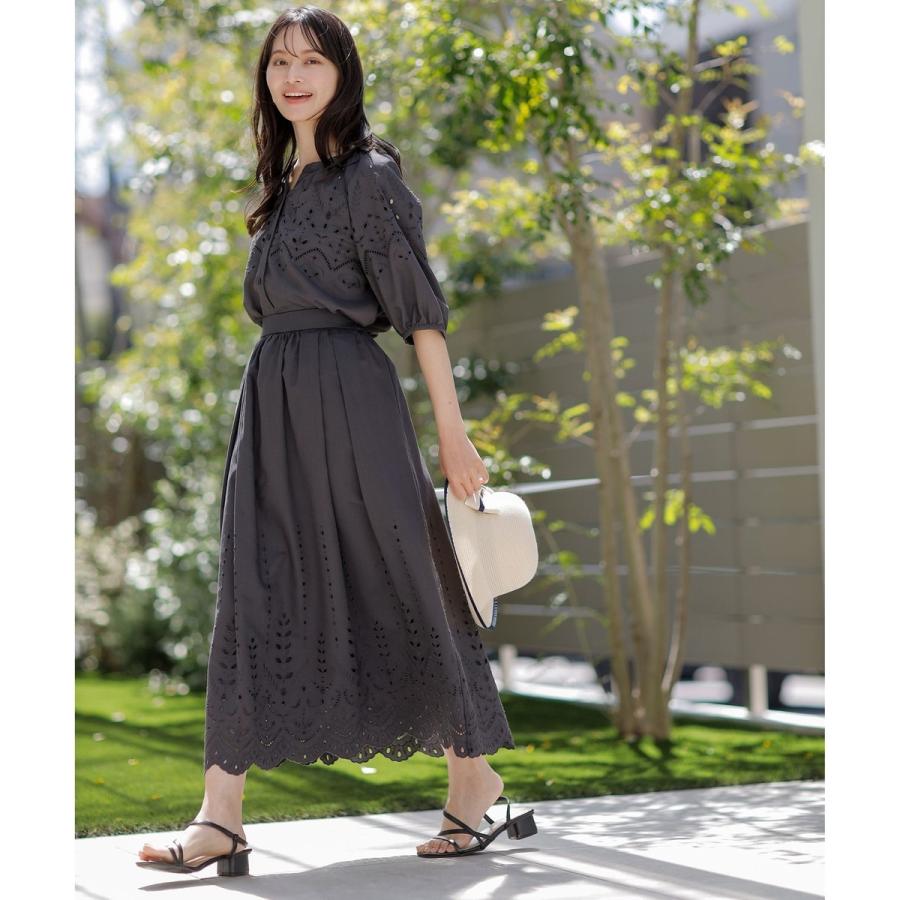 ANY SIS 【洗える】カットワークエンブロイダリー ブラウス : マルイ