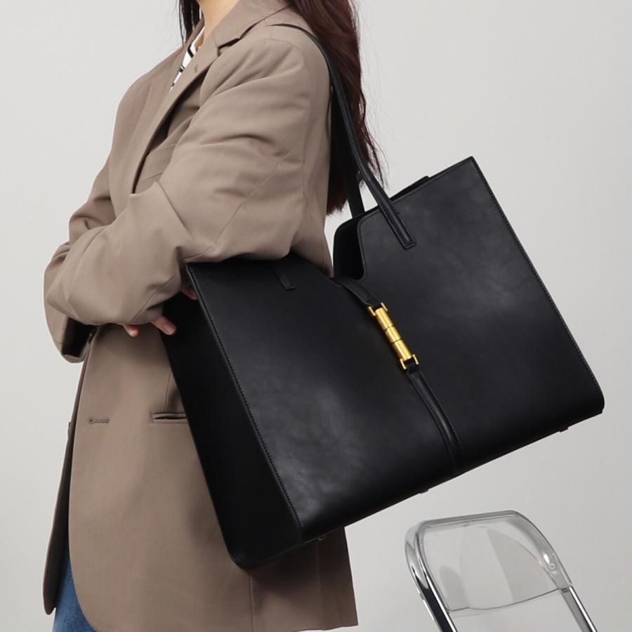 【LA MARGE】【本革】【A4対応】ゴールドポイント レザー トートバッグ |  | 13