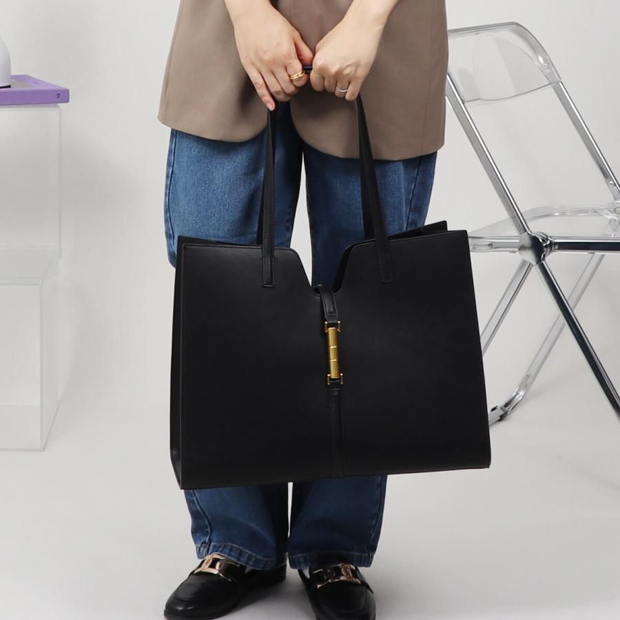 【LA MARGE】【本革】【A4対応】ゴールドポイント レザー トートバッグ |  | 14