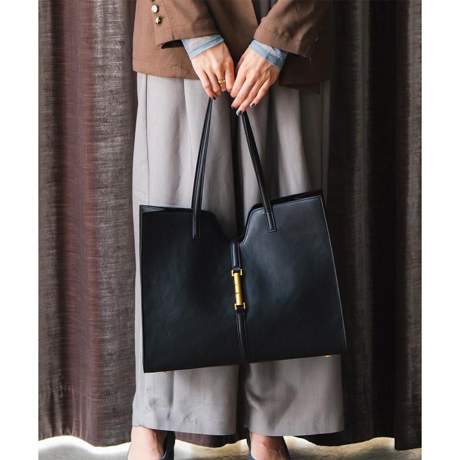 【LA MARGE】【本革】【A4対応】ゴールドポイント レザー トートバッグ |  | 02