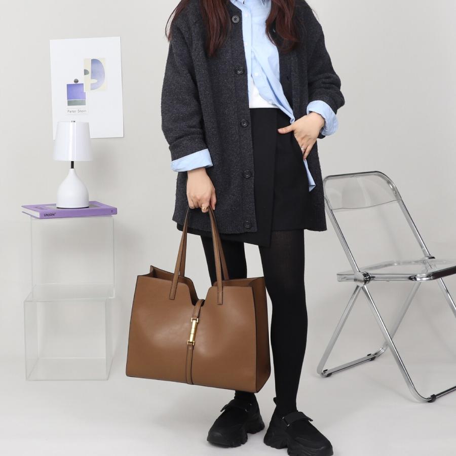 【LA MARGE】【本革】【A4対応】ゴールドポイント レザー トートバッグ |  | 08