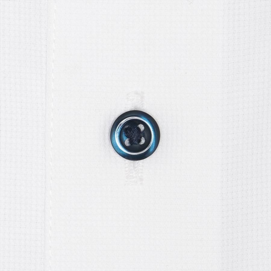 【透け防止】 ボタンダウン 長袖 形態安定 ワイシャツ 大きいサイズ |  | 03