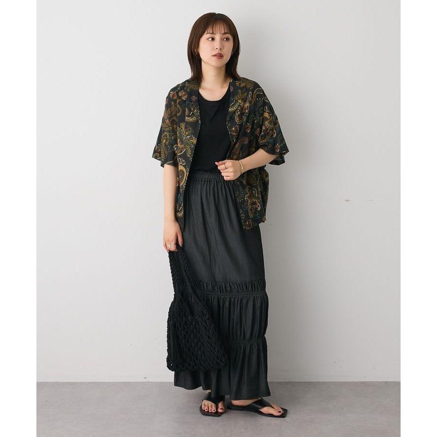 レーヨン総柄シャツ |  | 08