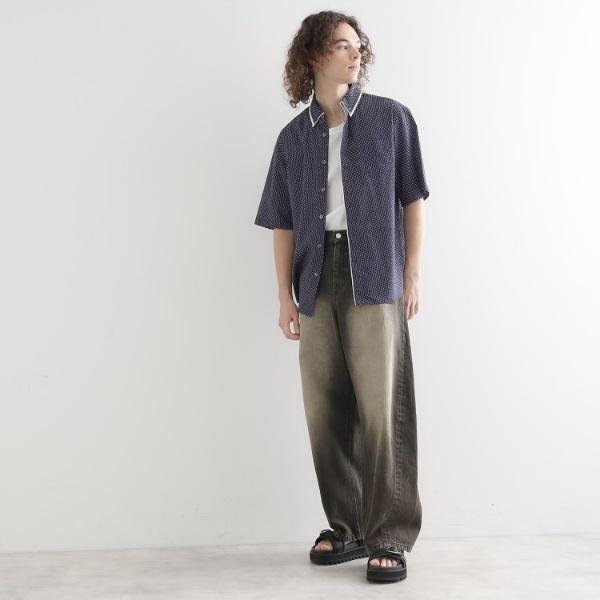 2枚衿ドット柄シャツ | tk.TAKEO KIKUCHI | 14
