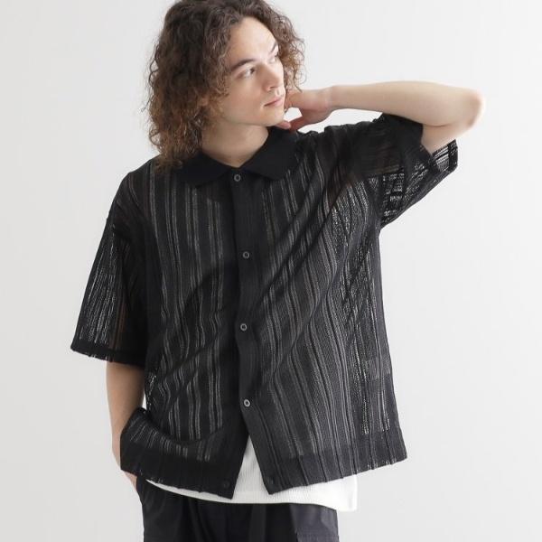 【セットアイテム】透かし編みオープンシャツ | tk.TAKEO KIKUCHI | 08