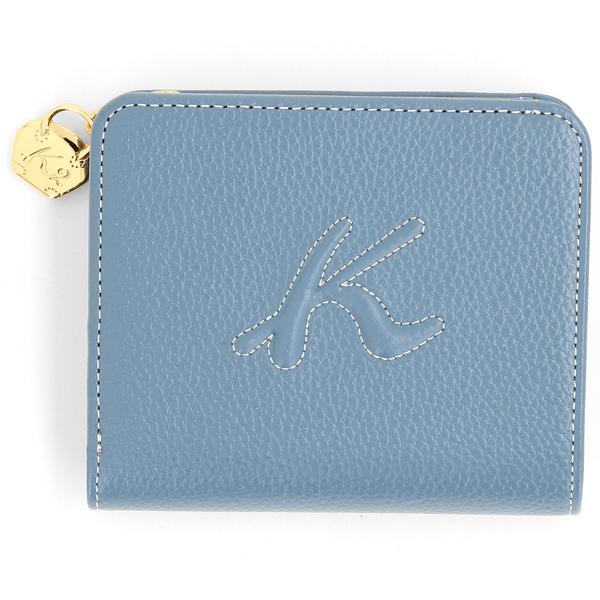 もと様Kitomura 水色 二つ折り財布 キタムラK2（KitamuraK2） 牛革二つ折り財布 : マルイ(丸井)Yahoo!店