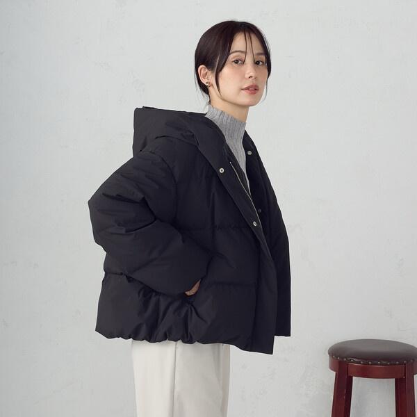 COMME CA ISM（コムサイズム） フーデッドショートダウン : マルイ