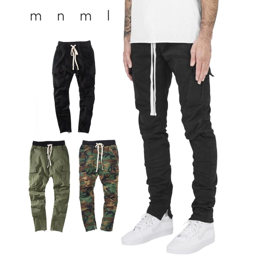 STYLISE 【mnml】CARGO DRAWCORD PANTS [I] : マルイ(丸井)Yahoo!店
