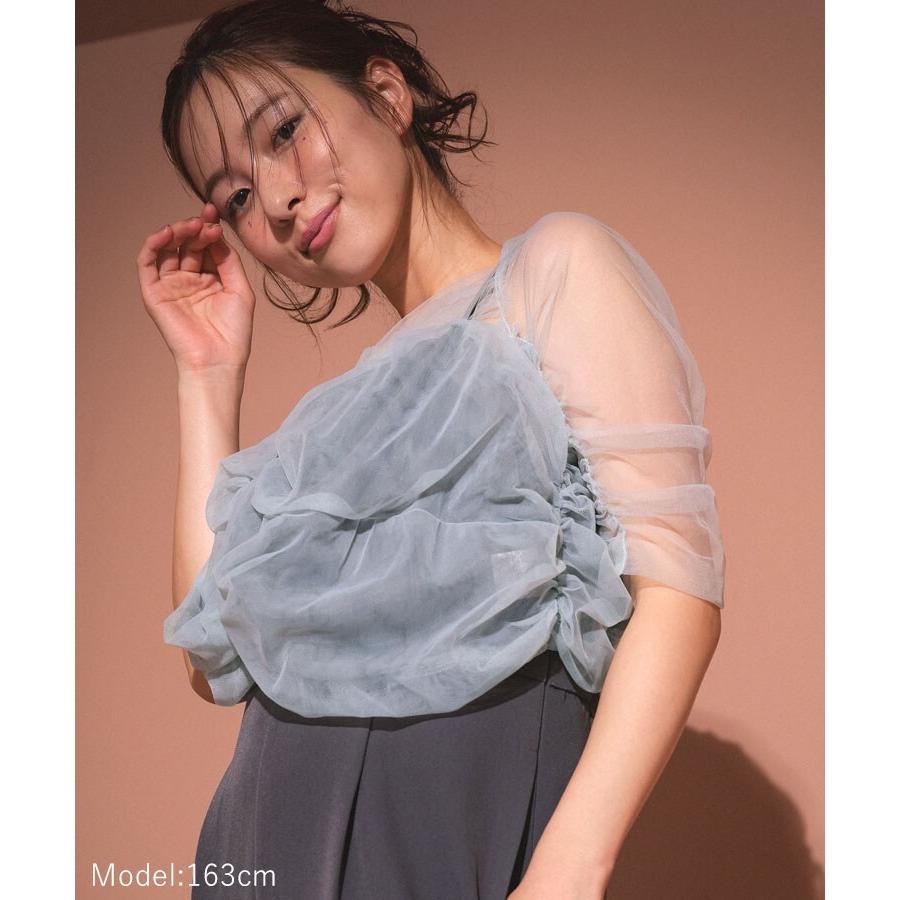 ANDRESD 【ANDRESD】twisted bustier layered tops : マルイ(丸井