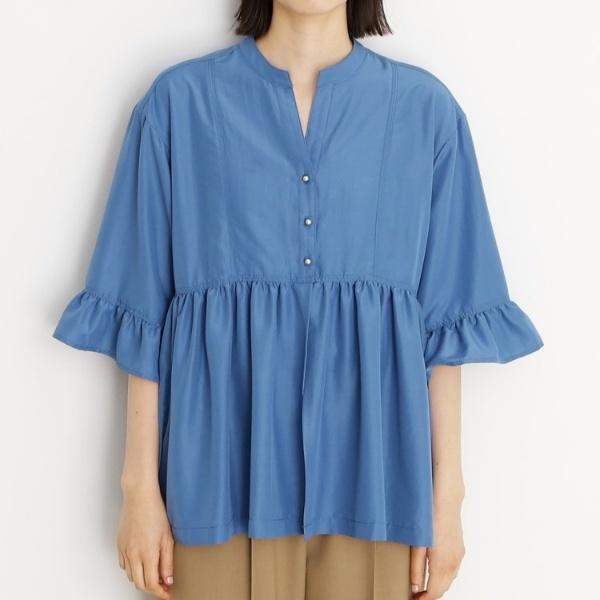 THE SHOP TK フリルチュニックブラウス【洗濯機OK】 : マルイ