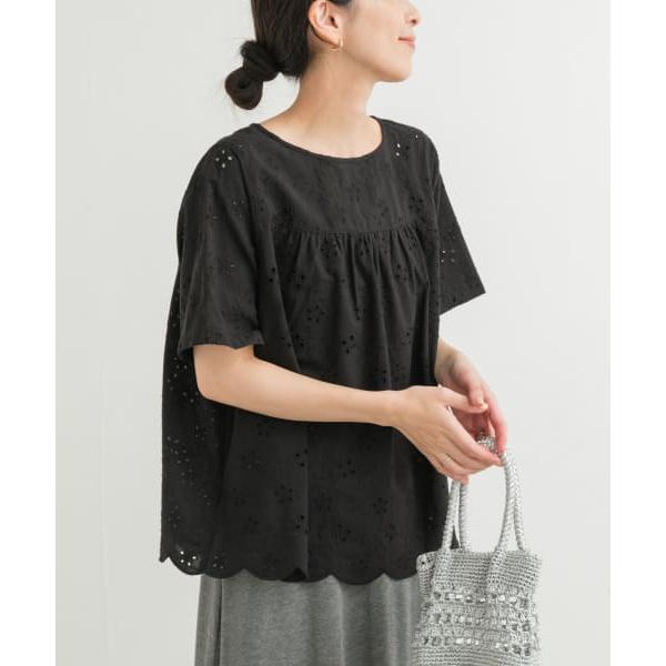 URBAN RESEARCH DOORS アイレットレースラグランブラウス : マルイ