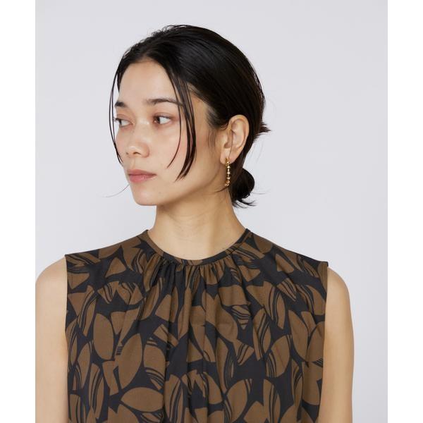 イネド　今期　ノースリーブプリントワンピース 楽天市場】ノースリーブプリントワンピース／イネド（INED