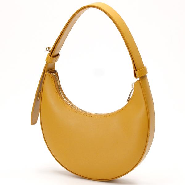 FURLA フルラ オーストリッチ型押し ハーフムーン ショルダーバッグ FURLA（フルラ） 【公式】フルラ デリツィア（Furla Delizia）ハーフ