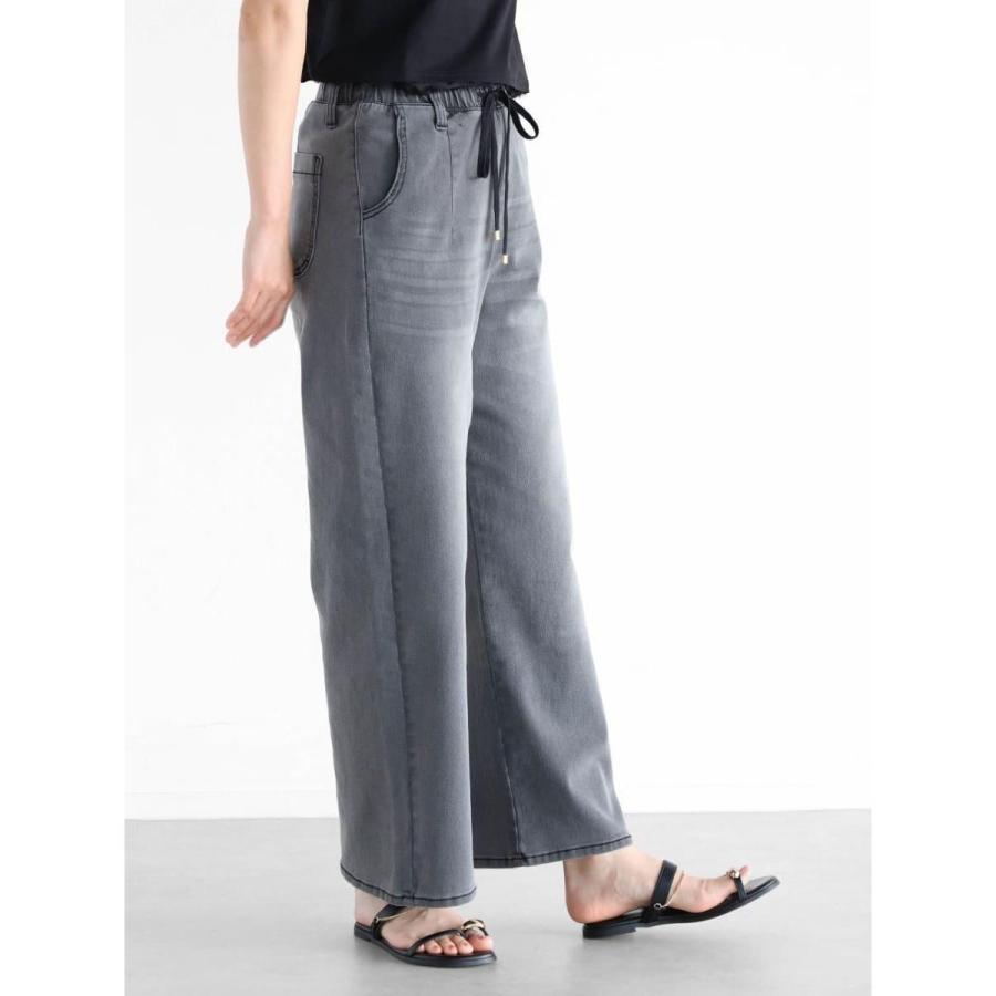 VIN（バン） ドロストストレッチデニムワイドパンツ : マルイ(丸井