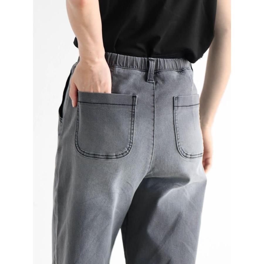 VIN（バン） ドロストストレッチデニムワイドパンツ : マルイ(丸井