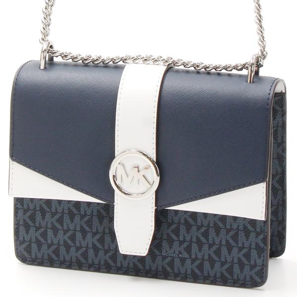 MICHAEL KORS（マイケルコース） GREENWICH カラーブロック フラップ
