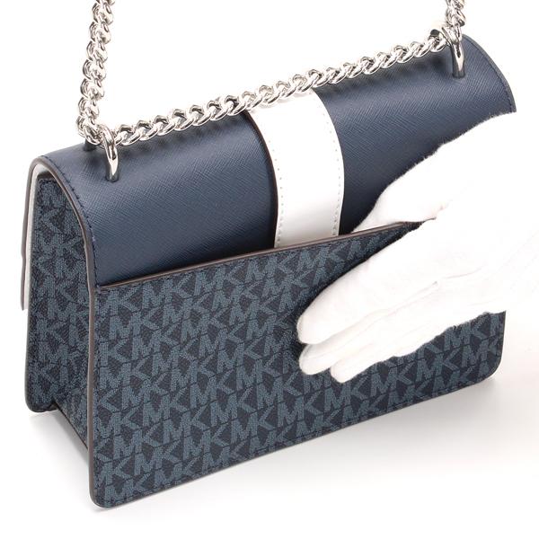MICHAEL KORS（マイケルコース） GREENWICH カラーブロック フラップ