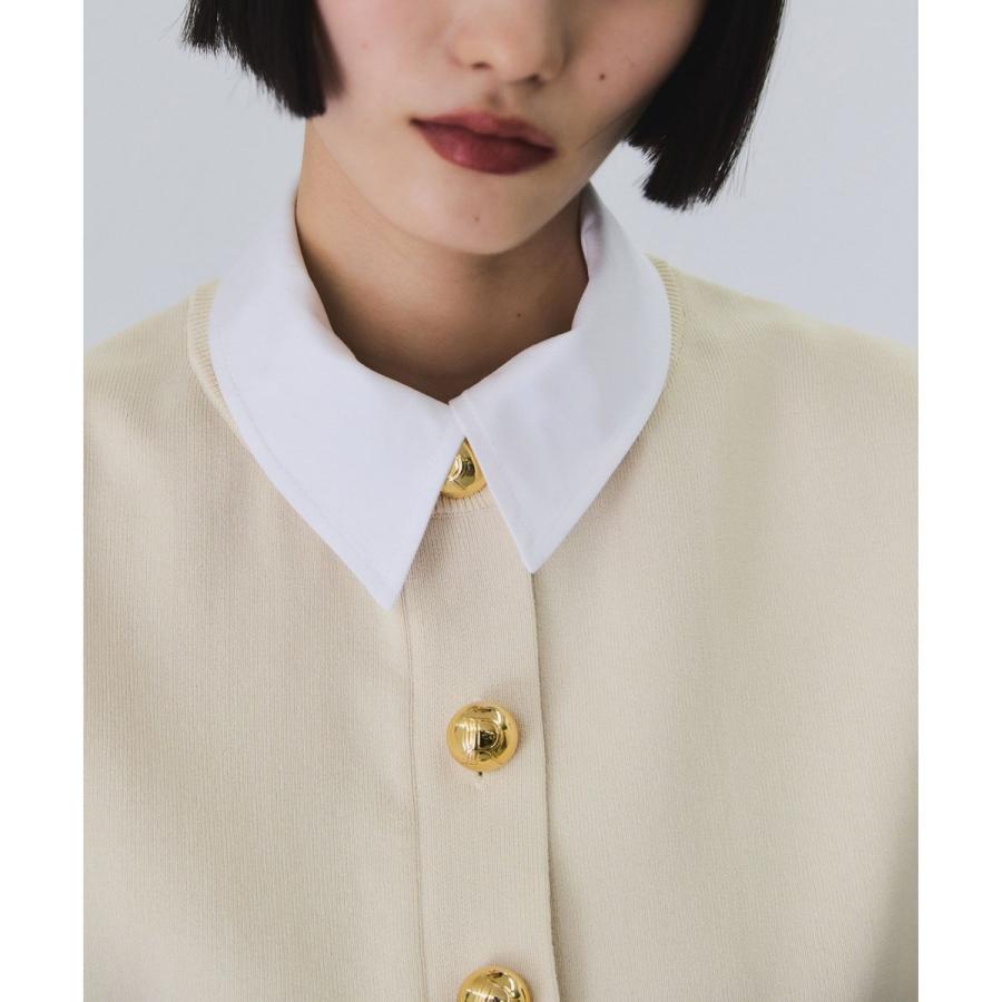 ADAM ET ROPE'（アダムエロペ） 【サステナブル】カラー付きハーフ