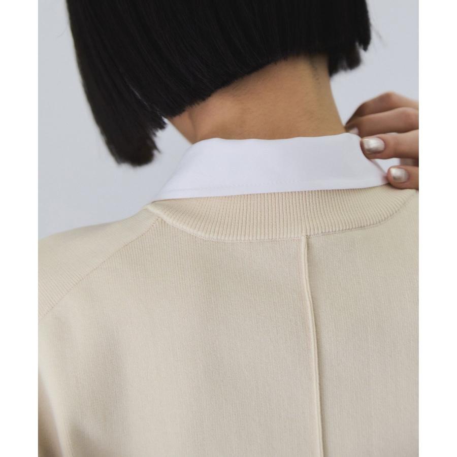 ADAM ET ROPE'（アダムエロペ） 【サステナブル】カラー付きハーフ