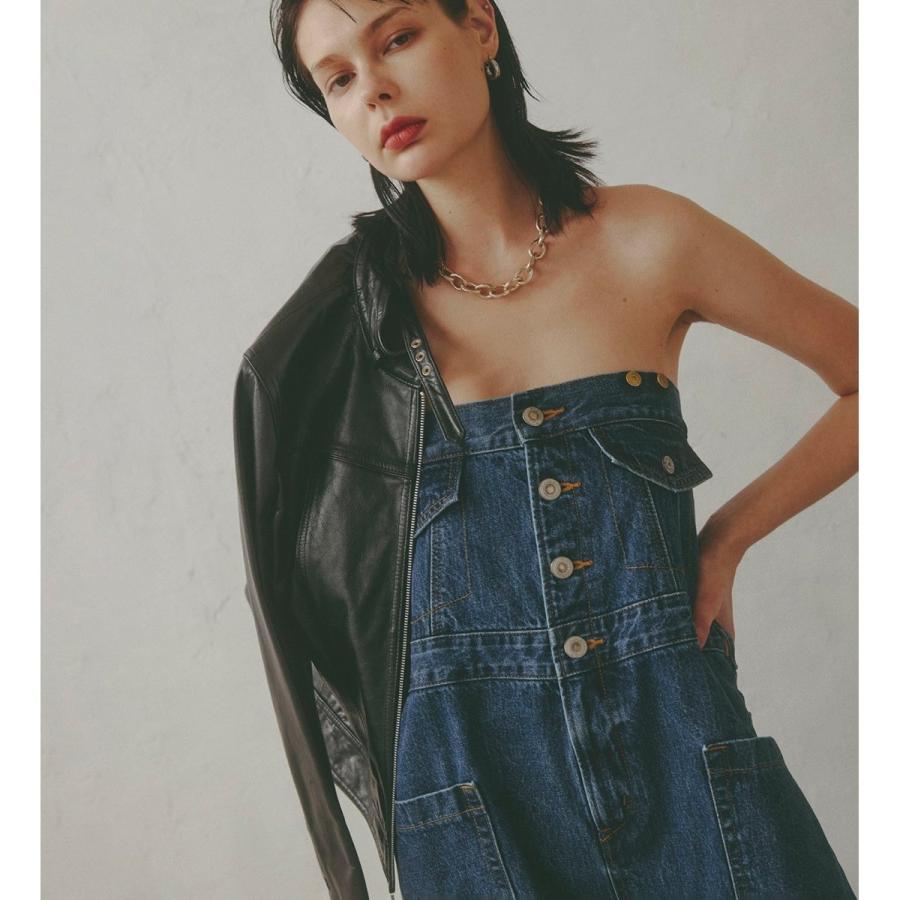 SOMETHING（サムシング） atelier SOMETHING BUTTON UP SALOPETTE