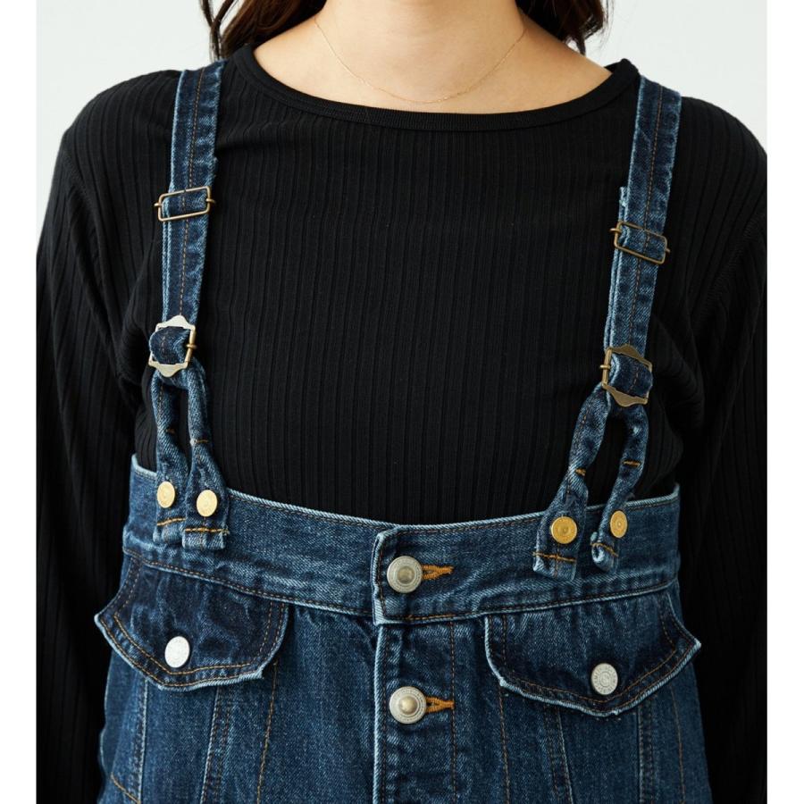 SOMETHING（サムシング） atelier SOMETHING BUTTON UP SALOPETTE