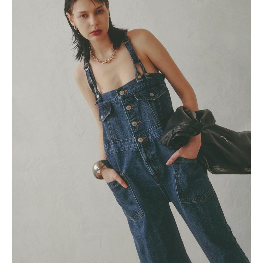 SOMETHING（サムシング） atelier SOMETHING BUTTON UP SALOPETTE
