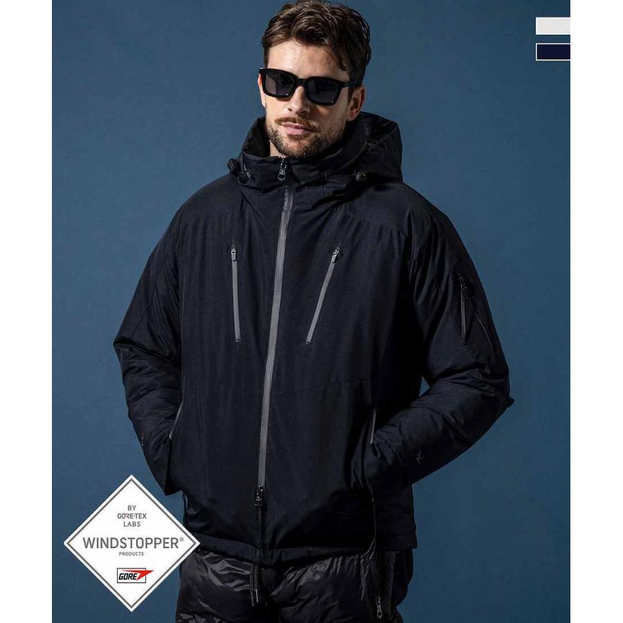 1PIU1UGUALE3 RELAX × +phenixスタンドネックダウンジャケット