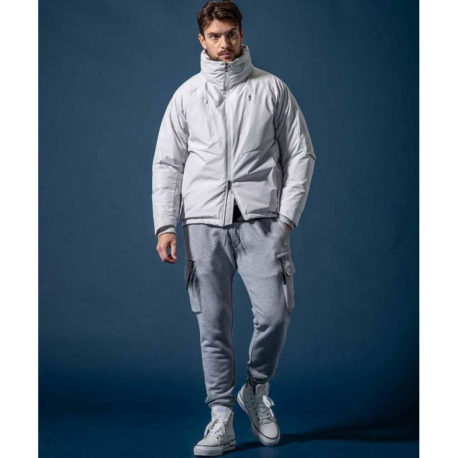 1PIU1UGUALE3 RELAX × +phenixスタンドネックダウンジャケット