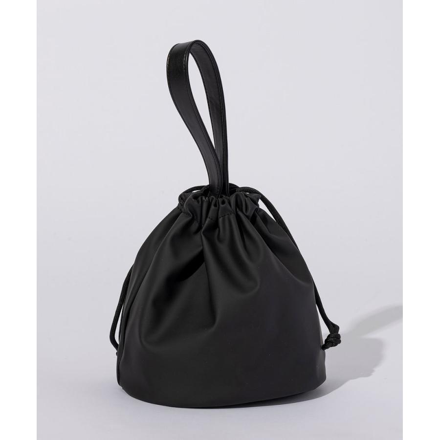 1PIU1UGUALE3 RELAX シンセティックレザードローストリングバッグ