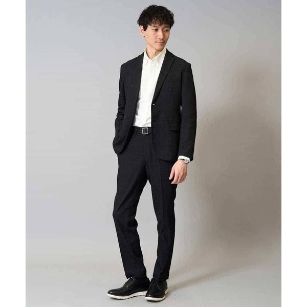 アー・ヴェ・ヴェ（a．v．v）/デニムライクストレッチスマートジャケット【イージーケア/洗濯機で洗える】〈ON/OFF SERIES a.v.v（アー・ヴェ・ヴェ） デニムライクストレッチスマートジャケット