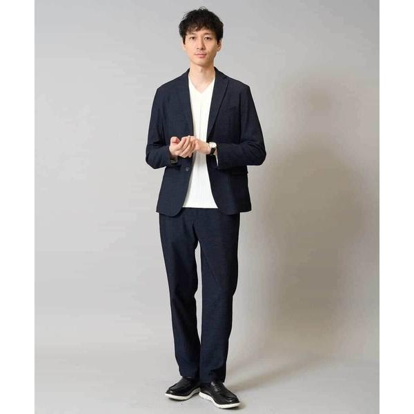 a.v.v（アー・ヴェ・ヴェ） デニムライクストレッチスマートジャケット