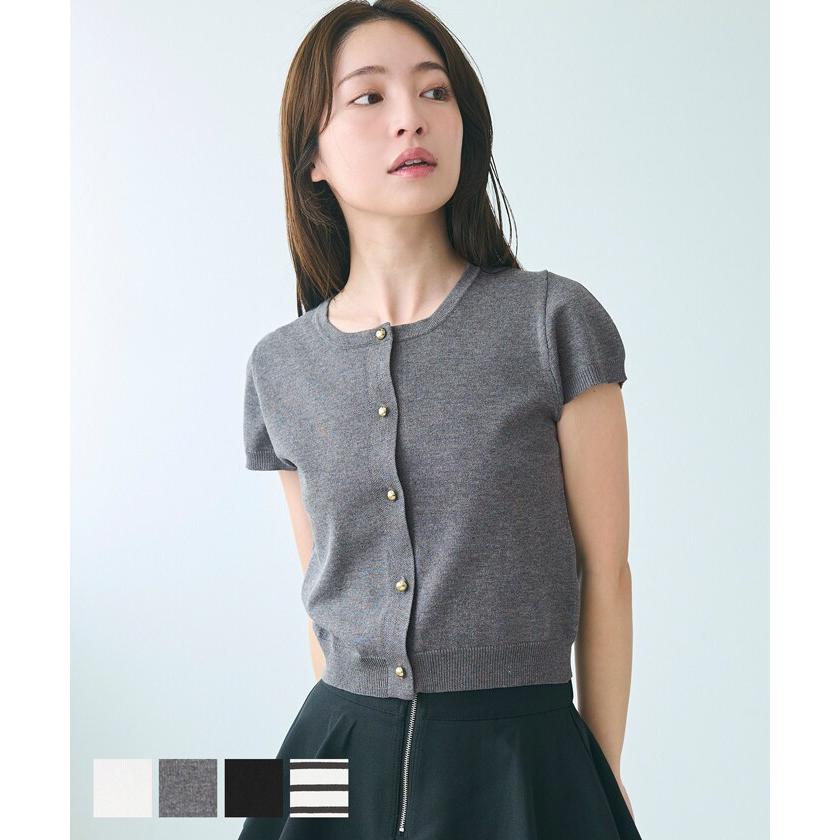 coca 金ボタンニットトップス 全4色 : マルイ(丸井)Yahoo!店