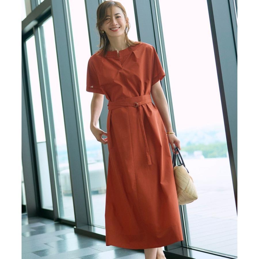 23区【一部店舗限定/UVカット/洗える】タイプライター サック風 ワンピース 23区（ニジュウサンク） 【一部店舗限定/UVカット/洗える】タイプ
