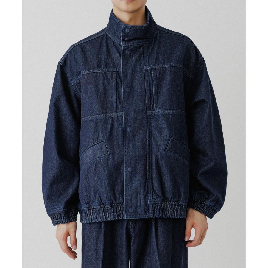 ひまままADAM ET ROPE' 濃紺デニムジャケット美品アダムエロペ ADAM ET ROPE'（アダムエロペ） デニム ボマージャケット / ADAM ET