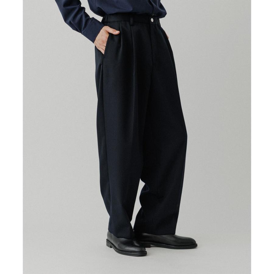 アダムエロペ（ADAM ET ROPE’）/【NIKKE】ワイド イージー デニム スラックス / ADAM ET ROPE’ JEANS −G ADAM ET ROPE'（アダムエロペ） 【NIKKE】ワイド イージー デニム