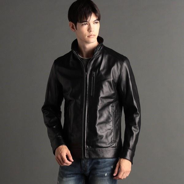 【ex/tra】ラムレザー ライダースブルゾンの画像