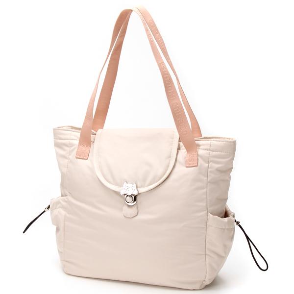 【 tsumori chisato CARRY 】ネコメタル トートバッグ 【A4サイズ対応　軽量】の画像