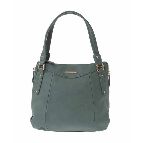 MK MICHEL KLEIN BAG [2WAY]サイドファスナーデザイントートバッグ 