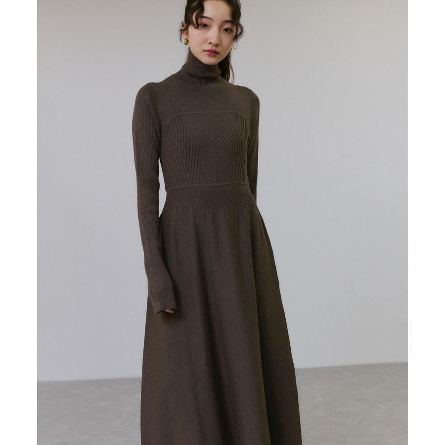 ADAM ET ROPE'（アダムエロペ） 【WEB限定】MIXパターンニット