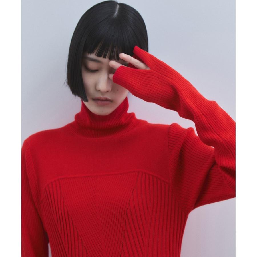 ADAM ET ROPE'（アダムエロペ） 【WEB限定】MIXパターンニット