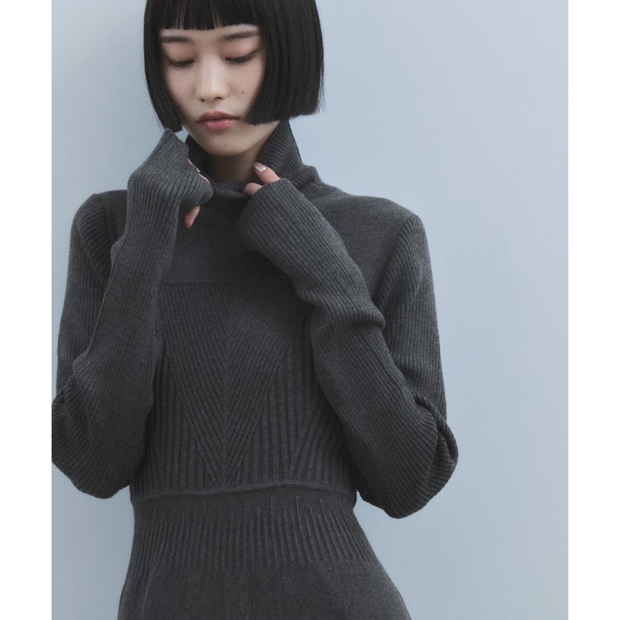 ADAM ET ROPE'（アダムエロペ） 【WEB限定】MIXパターンニット