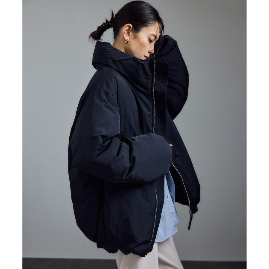 GREENDOWN（グリーンダウン）]撥水加工スタンドカラーダウンジャケット