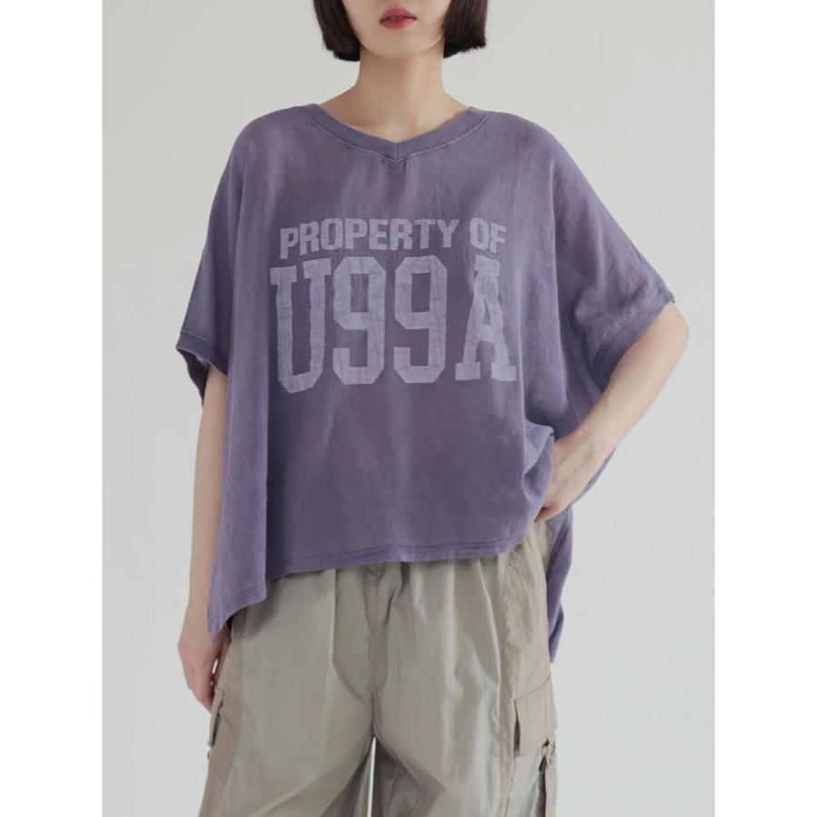 ヤマダヤ LASUDシアーコットンVネックカットソー 新品タグ付き LASUD｜シアーコットンVネックカットソー | Rakuten Fashion