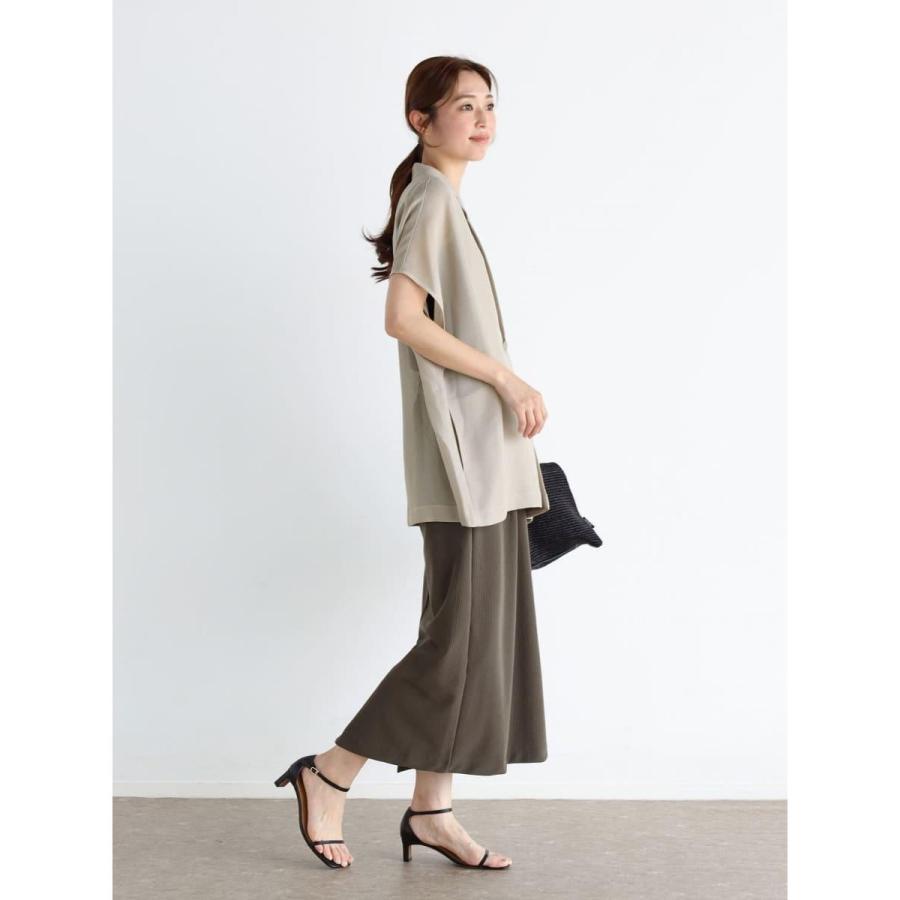 メッシュ半袖ジャケット 夏の体型カバーに！】メッシュ半袖ジャケット（テーラード